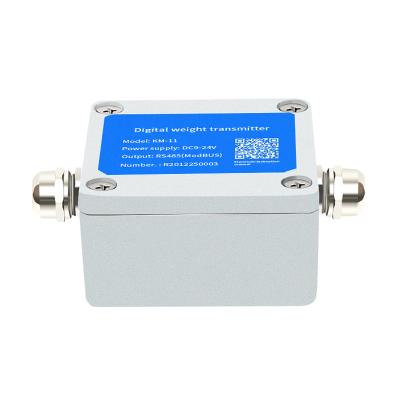 China Weight Transmitter KM-11 Single Channel High Precision 9-24V Digital Weight Transmitter Load Cell Amplifier for sale