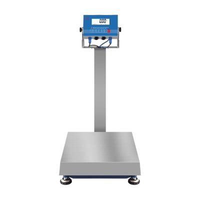 China KH-304 Series 30-300KG Weight Function Intrinsically Safe Stainless Steel Explosion-proof LED Scale Electronic Indicator Platform Scale for sale