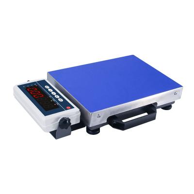 China ABS+Stainless Steel Electronic KH-HTW-B6 30-120KG Digital Electronic with LED Display Platform Scale Bench Scale for sale