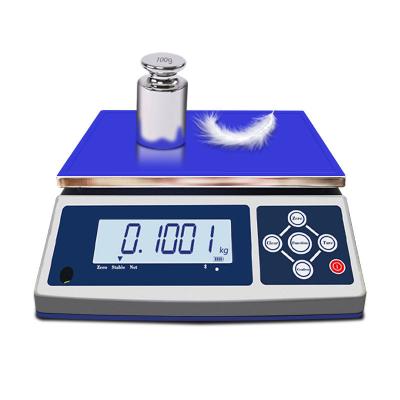 China Weight Function KHW-(C2) Accuracy 35KG Digital Table Scale High Precision Electronic Balance Electronic Smart Scale Weighing Digital Scale for sale