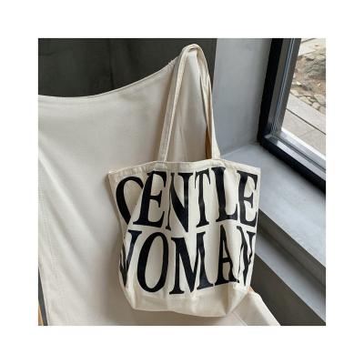 China High Quality And Good Price Canvas Handled Tote Bag Portable Canvas Small Luxurious Handbag for sale