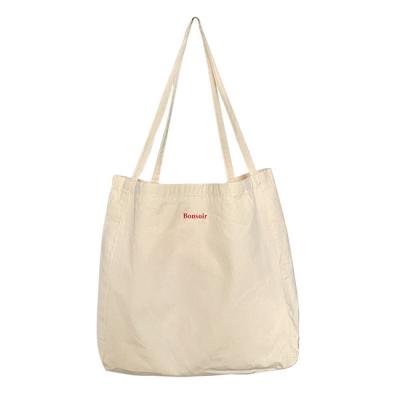 China Customer Choice Factory Supply Quality Assurance Popular Bag Canvas Advanced Handled Organic Canvas Bag for sale