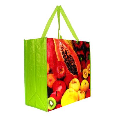 China Ex-factory price eco-friendly direct selling portable laminated pp woven to bag luxurious waterproof pp woven bag for sale