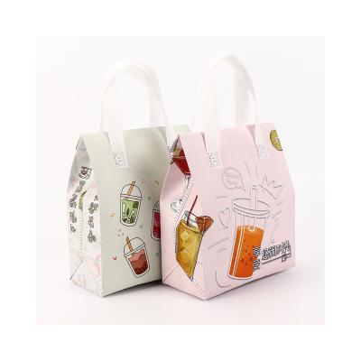 China Custom Waterproof Grocery Food Delivery Extra Large Insulated Non Woven Cooler Bag for sale