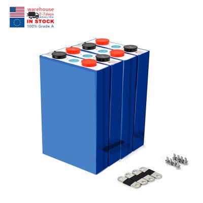 China Eu Us Stock 8pcs 6000 LifePo4 Lithium Iron Battery LifePo4 Cycles 3.2V 50ah 60ah 70ah 80ah Prismatic Pocket Lithium Ion Rechargeable Battery Cell for sale