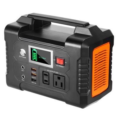 China Popular Hot Selling ABS+PC 200W AC Portable Backup Power Bank Portable Generator With Solar for sale