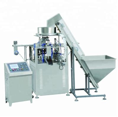 China Automatic Intelligent Single 5 Gallon Food Cap Stick Label Sealing Machine for sale