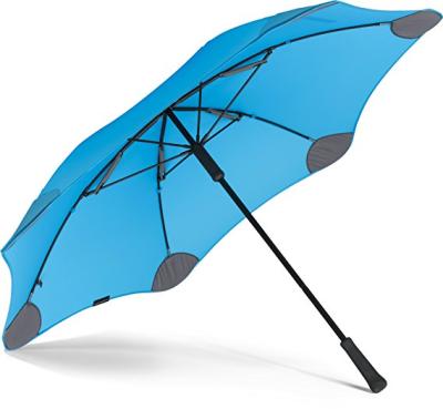 China Metro Travel Automatic Open Blunt Wind Umbrella Heavy Duty Radial Tension System for sale