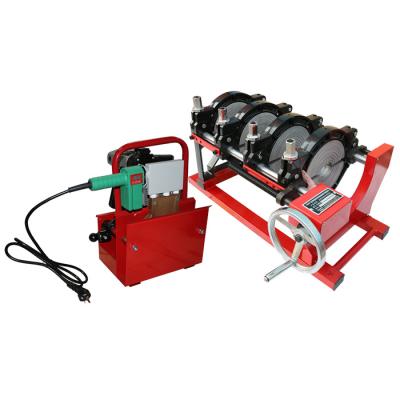 China Building material shops pe SHBDS160-4 pipe welding machine Te koop