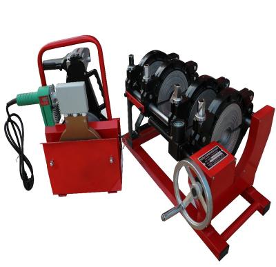 China Crops Manual HDPE SHBDSY200 Pipe Butt Fusion Welding Machine With Four Rings for sale