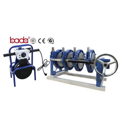 China Factory 63mm-200mm manual plastic polyethylene pipe butt fusion welding machine pictures of welding machines Te koop