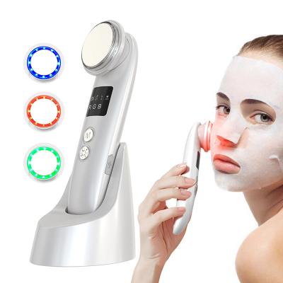 China 2022 Personal Care Skin Care Beauty Equipment Electric Vibrating Face Massage Anti-freckle Detergent Facial Massager Pore Shrinking for sale