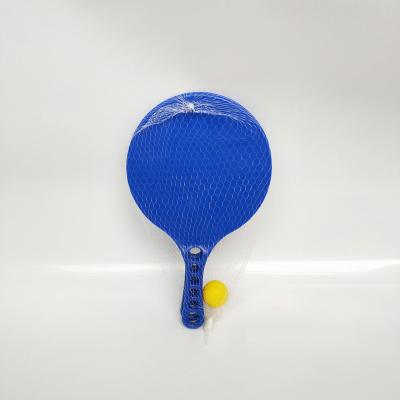 China Super longevity super hot sale beach tennis racket /beach plastic bat /beach paddle set with beach ball for sale