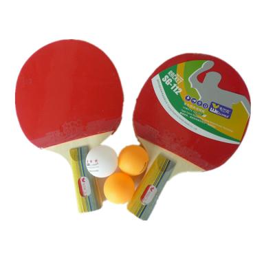 China best professional high quality wood ping pong racket cheap wellcold ping pong racket for sale for sale