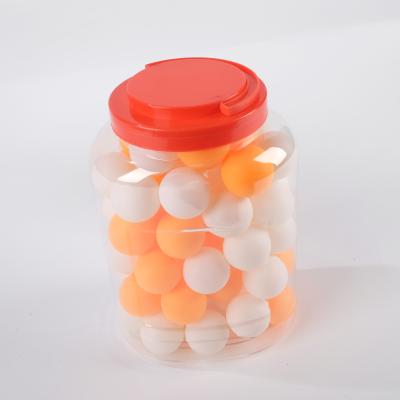 China Hot selling advanced ABS table tennis balls ping pong ball white&orange hot sale advanced training ball for sale