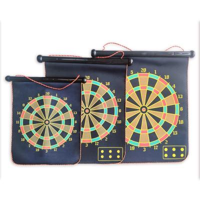 China Customized Portable Fabric Wellcold Kids Dart Boards Dart Boards Club Indoor&Outdoor Mat Magnetic Dartboard Set for sale