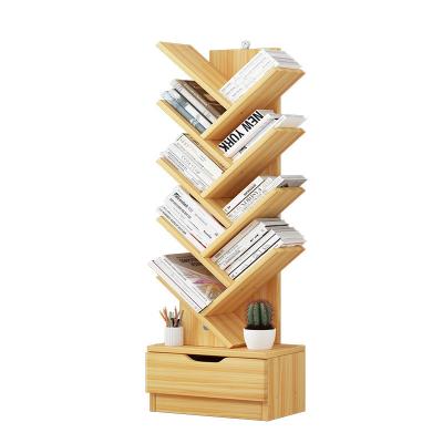 China Factory Direct Sale 8-12 Tier Adjustable Shelf (Height)Factory Adjustable Shelf Storage Bookcase Office Shelving Rack Wooden Book Shelving for sale