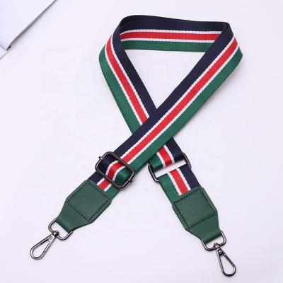 China Polyester Fashion Adjustable Bag Strap Nylon Adjustable Leather Bag Straps Custom Logo Shoulder Purse Straps For Bag Handles for sale