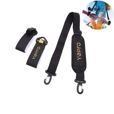 China Custom EVA Rubber Foam Accessories Nylon+ EVA Foam Hot Sale Ski Hook and Buckle Ski Strap for sale