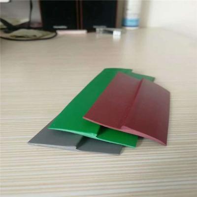 China Clear Sample Silicone Rubber Extrusion Rubber Sample Silicone EPDM NBR PVC Profile Various Strip Plastic PVC Ledge Strip For Stretch Ceiling Film for sale