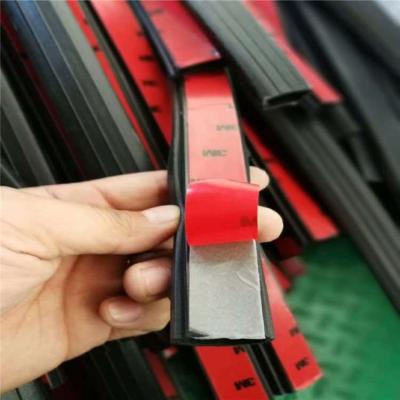 China Silicone EPDM NBR PVC Rubber Self Adhesive Slip Sponge Various Anti Seals Strips OEM Custom Rubber Gasket Stripping Sealing Strip for sale