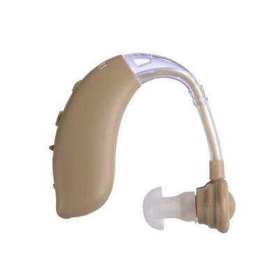 China ABS BTE Rechargeable Digital Hearing Amplifier Behind The Ear Aid Sound Voice Adjustable Sound Voice for sale