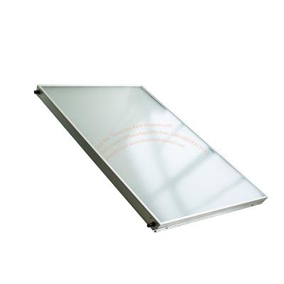 China Commercial / Spa / S.W.H Parts Sq.m 3 Sq.m Titanium Blue Coated Flat Plate Solar Thermal Panel for sale