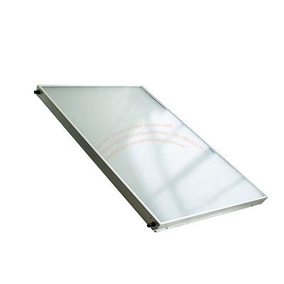 China Commercial/Spa/S.W.H Parts Sq.m 3 Sq.m Titanium Blue Coated Solar Flat Panel Para Piscina Termas solares thermal calentador for sale