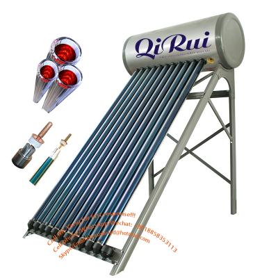 China Outdoor 100L 150L 200L 300L Integrated Heat Pipe High Pressure Solar Water Heater for sale