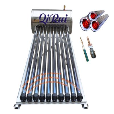 China Outdoor All Stainless Steel Heat Pipe Integrated Thermo Pressurized Solar Water Heater for sale