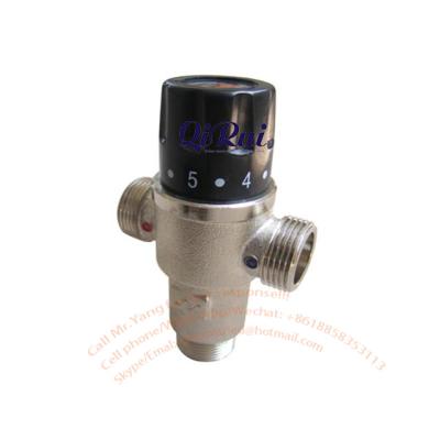 China Outdoor Solar Room Constant Temperature Mixed Water Water Heater Valve for sale