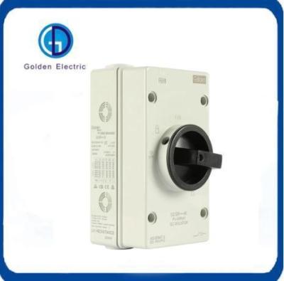 China Aanpasbare IP66 Solar DC Isolator Switch Gemakkelijk te bedienen met realtime detectie Te koop