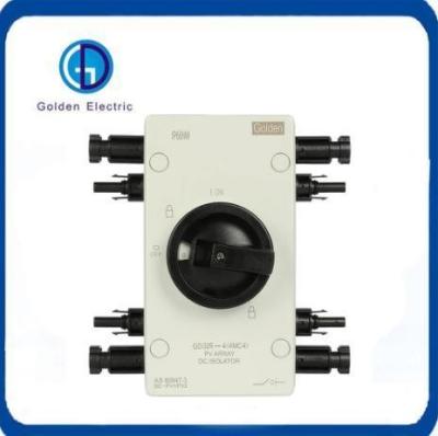 China DC1200V 32A aislamiento desconectar el interruptor fácil instalación para conector solar Mc4 IP66 en venta