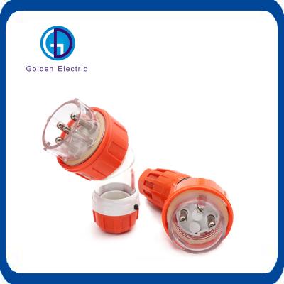 China Outdoor Emergency Bend Plug Gd-56p Series Australian Standard Industrial Plug 5P for sale