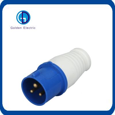 China IP44 Electrical Insert Industrial Plug with CCC Certification from Chinese Standard for sale