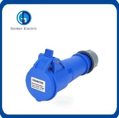 China Waterproof 3p Industrial Plug Socket Electrical Connector Durable Rated Current 16A / 32A for sale