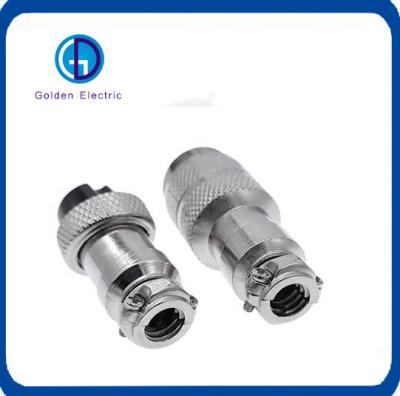 China Enchufes eléctricos de 3 fases de 12 mm Conector de panel de fácil instalación Gx12 Cee IP67 en venta