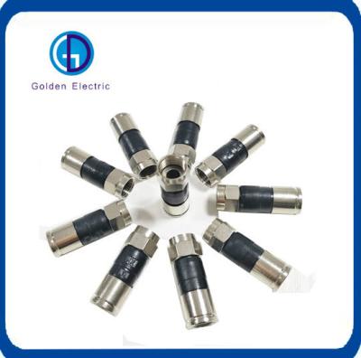 China Rg59 Cable coaxial conector masculino enchufe de panel impermeable 500Hz IP67 en venta