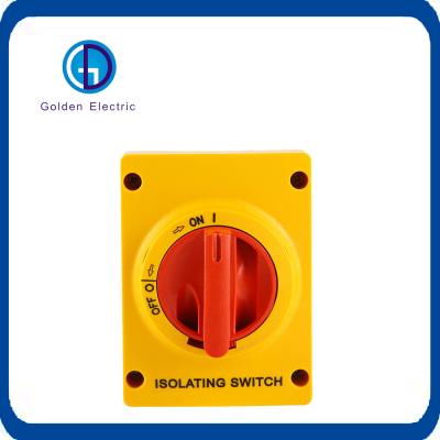 China Power Waterproof Enclosure IP66 3p4p Electric Isolator Switch for AC Industry 50Hz 16A 25A 40A 63A for sale