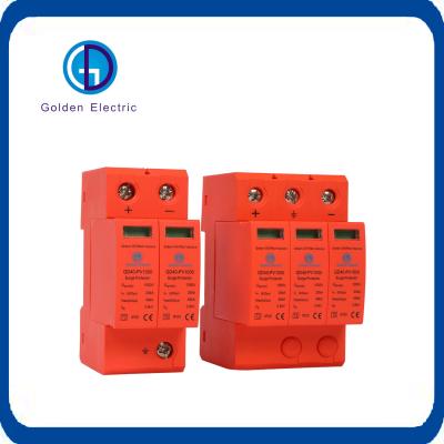 China Upgrade Your Protection with 2p and 3p Surge Protector Device 20-40ka SPD 600V 1000V for sale