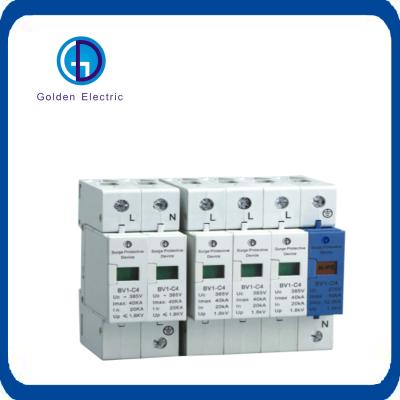 China 2p and 3p 380V Solar AC SPD Power Surge Protection Devices for Electricity Safety for sale