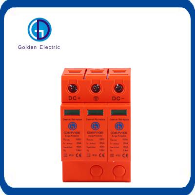 Cina Sistema solare fotovoltaico Utilizzato 20-40ka PV Surge Protective Device SPD Lightning Arrester Protector in vendita