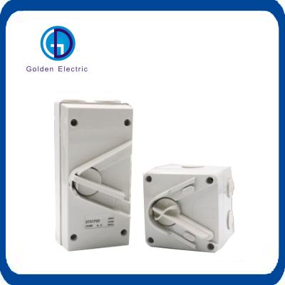 China Powerful Australian Standard Outdoor Isolation Switch with PC Rainproof Shell Material for sale