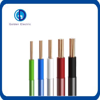 China Round Wire Thhn Wire 12AWG 10AWG 14AWG Copper PVC Electric Wire Building Flexible Cable for sale