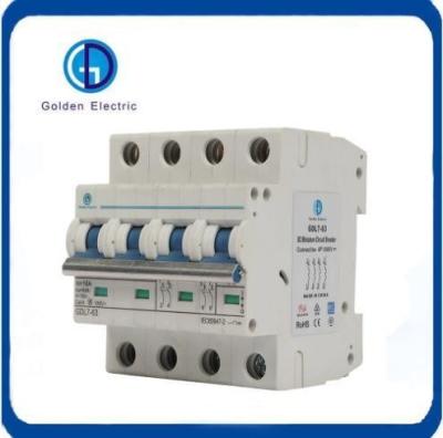 China Solar PV DC Circuit Breaker 1000V 1p/2p/3p/4p MCB with 8kv Rated Impact Voltage Uimp for sale