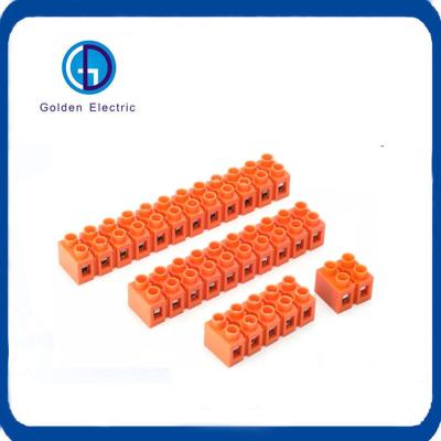 Cina 2-20p 600V 36A Base Copper Row Terminal Screw Dual Terminal Block per il cablaggio del terminale 0,5-6mm2 in vendita