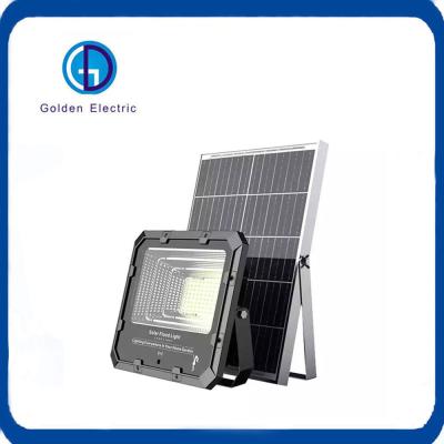 China 150W 200W Zonne-Leicht LED-Lamp Floodlight IP66 Buiten Zonnewandlicht Tuinlicht Te koop