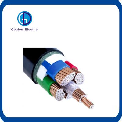 China Customized Size Stranded Conductor Insulation Sheathed Copper Aluminum Concentric Cable for sale