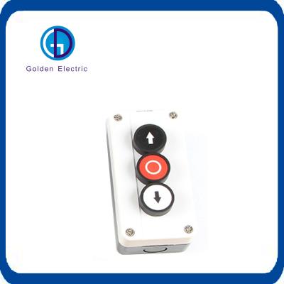 China 2no and 2 Nc Push Button Switch Control Box with ABS Plastic Single-pole on-off Switch for sale