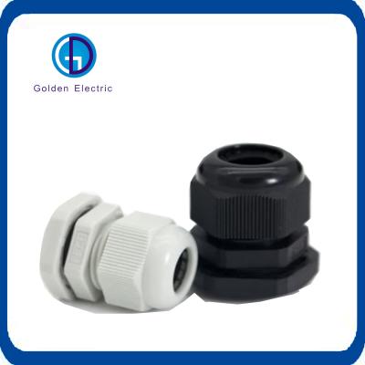 China IP68 Waterproof Nylon Cable Gland Standard Pg Thread Black or White Grey for Cables for sale